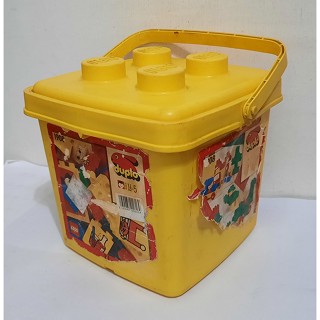 LEGO 樂高 DUPLO 得寶 1908 手提積木桶 33pcs(1993年)