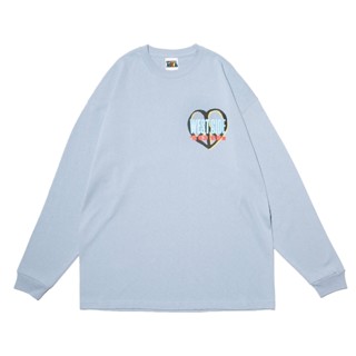 WESTSIDE LOVE X PRETTYNICE Worldwide Ridas L/S Tee 湖藍【CbP】