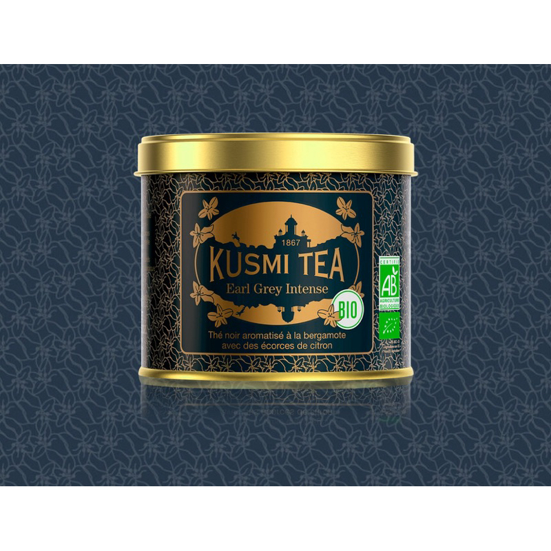 預購✨法國百年品牌🇫🇷KUSMI TEA 濃厚伯爵茶 Earl Grey Intense 罐裝100g