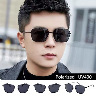 男士偏光太陽眼鏡 方型墨鏡 Polarized眼鏡 駕駛墨鏡 輕量僅20g抗紫外線UV400 時尚流行款 S595