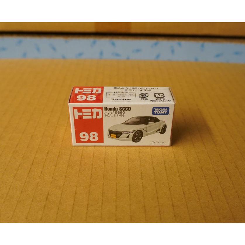 全新 Tomica 98 Honda S660 多美 TAKARA TOMY 模型車 合金車