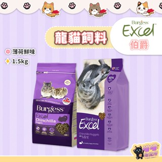 喵喵物流所 burgess excel 伯爵 龍貓飼料 薄荷鮮味 龍貓主食 絨鼠飼料 栗鼠飼料 毛絲鼠飼料