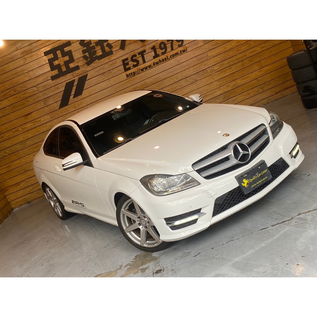 13年 BENZ  C180 coupe AMG 1.6T小白駒