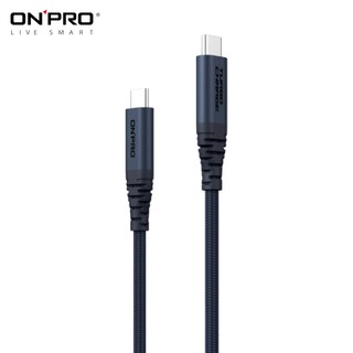 *【ONPRO】CORD PRO USB-C to C PD60W 快充傳輸線-藍 | 金弘笙