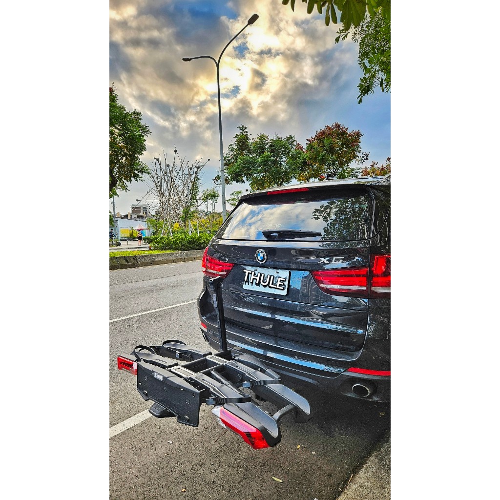 【UNRV環球露營車】THULE Epos 2台份 拖車球式單車架 X5 單車架 車頂箱 車頂架 露營 旅行車 休旅車