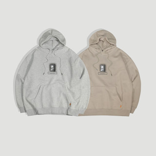 【QUEST】現貨 QUEST PARALLEL HOODIE 平行時空 刷毛 寬鬆 帽T 兩色