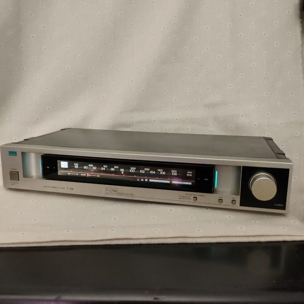 山水 sansui 古董收音頭AM/FM Stereo Tuner T-510 vintage 台灣製