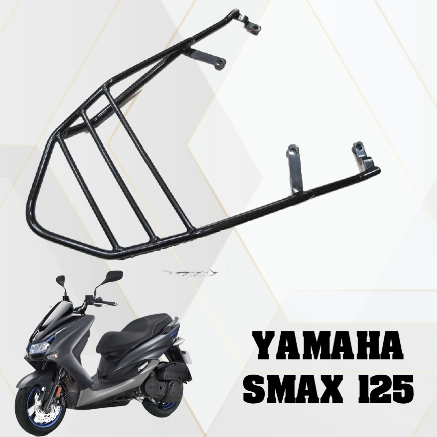 台灣製造 Yamaha 山葉 smax /smax 155  橫桿實心強化後架 後箱架 漢堡架專用後架 後箱架 尾箱架