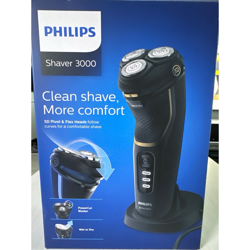 飛利浦Philips 電動刮鬍刀 shaver3000