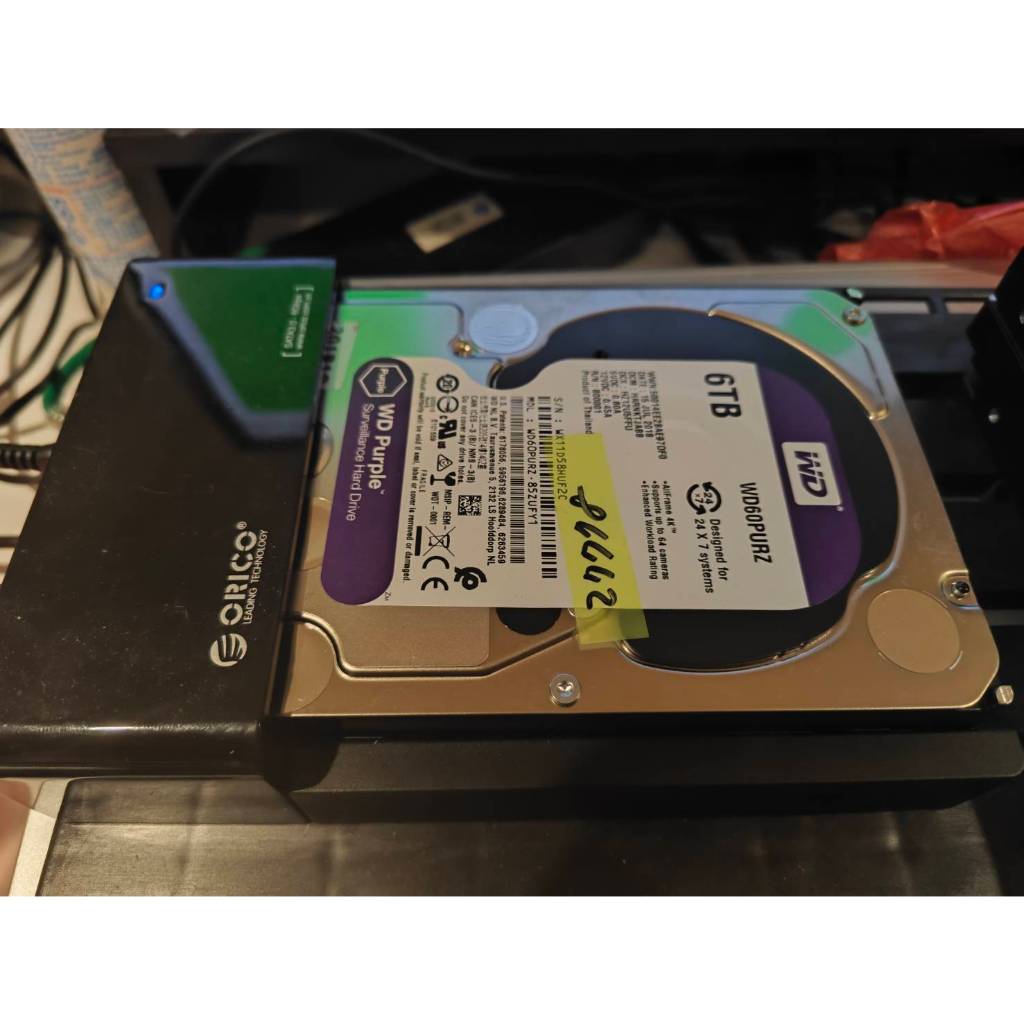 紫標硬碟 SATA 3.5吋硬碟 WD WD Toshiba Seagate HITACHI 6TB 企業級 NO.7