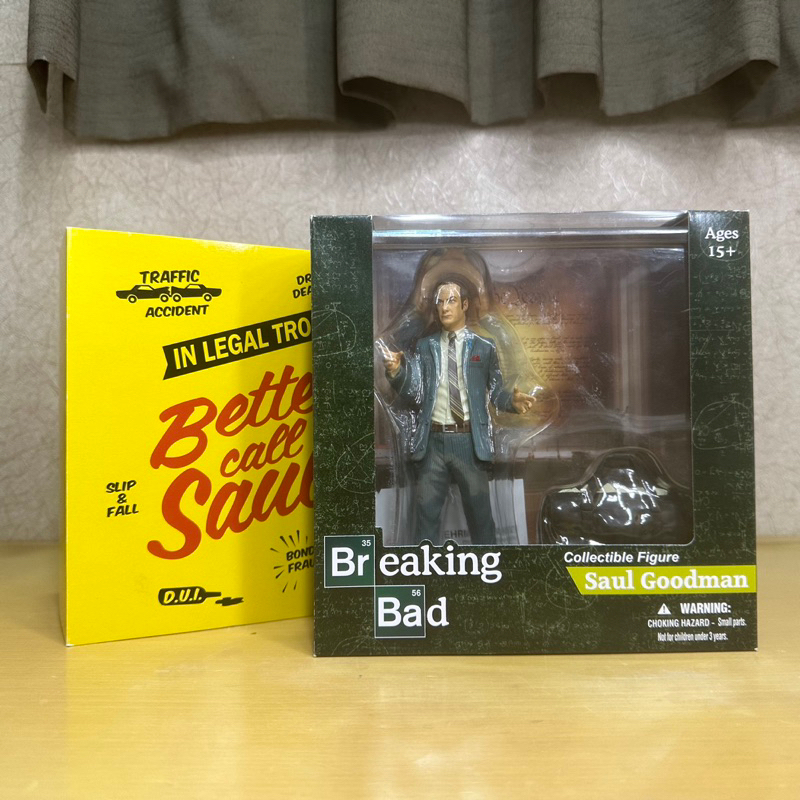 【CJ Toyz】2015 Mezco 絕命毒師 Breaking Bad Saul 6吋人偶精裝版 公仔 絕命律師