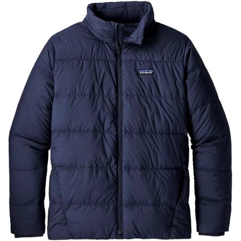 Patagonia silent down jacket size s 海軍藍 羽絨外套