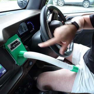 肥婆奶奶 蛋蛋冷卻器 趣味車用冷卻器 汽車冷氣導風管 通風管 夏日車內降溫 抖音爆款 小紅書同款 生日禮物 交換禮物