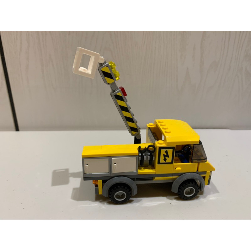 LEGO 樂高 電力公司工程車
