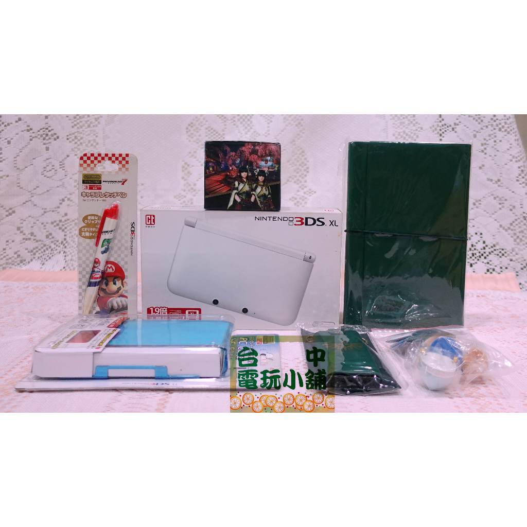 ◎台中電玩小舖~N3DS XL 3DS LL 白色 主機 台灣公司貨 送 觸控筆&amp;精美贈品 ~6580