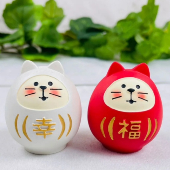 現貨✨日本 DECOLE concomb達摩貓擺飾 幸福貓 居家擺飾 吉祥物 辦公室小物 新年擺飾 過年小物 日本雜貨