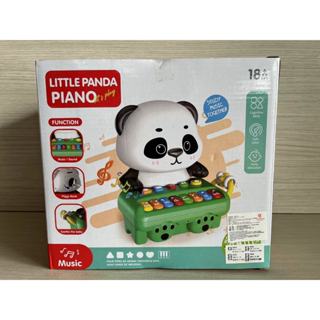 《臺灣現貨》【玩具歡樂城】兒童早教玩具琴 玩具琴 早教玩具 啟蒙玩具 可愛熊貓造型 音樂玩具 免運 快速出貨