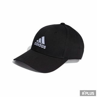 ADIDAS 帽子 運動帽 黑色 BBALL CAP COT -II3513