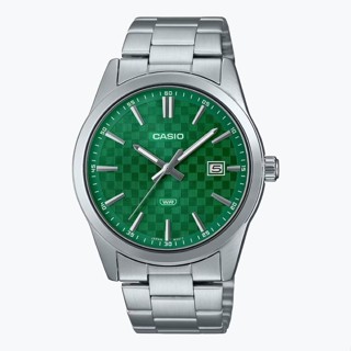 【CASIO 卡西歐】潮流格紋不鏽鋼腕錶MTP-VD03D-3A1 41mm 現代鐘錶