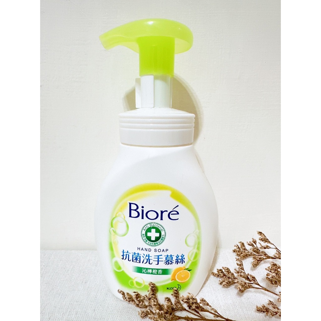 蜜妮Biore抗菌洗手慕絲-沁檸橙香280ml