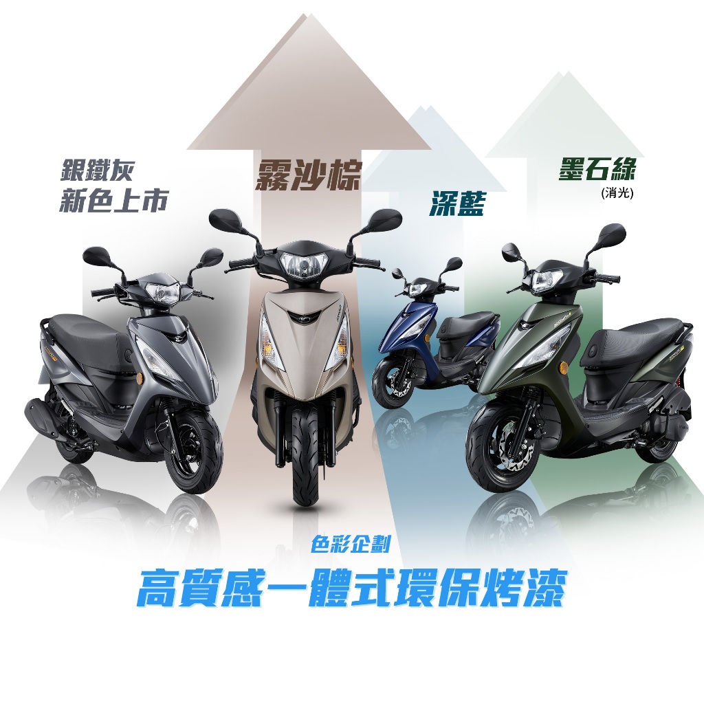 ⭐️KYMCO 光陽機車 大地名流125 2024年全新車✨請先確認顏色是否有庫存