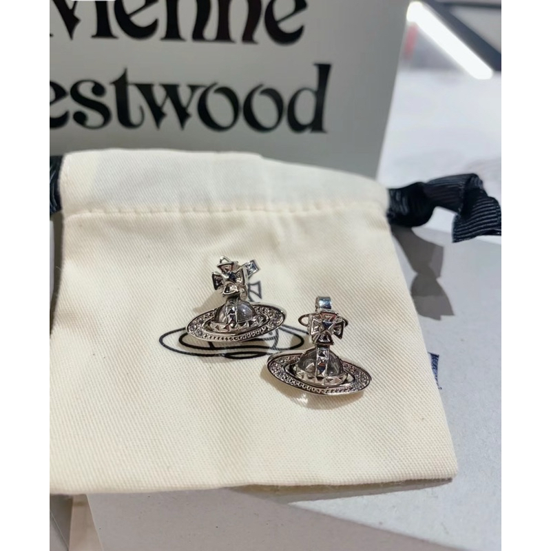 正品🇬🇧Vivienne Westwood Pina半立體土星 耳環