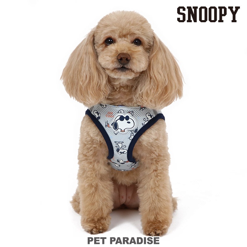 【PET PARADISE】反光透氣寵物外出胸背 (SS/SM)｜SNOOPY 2023新款 寵物精品 中大型犬