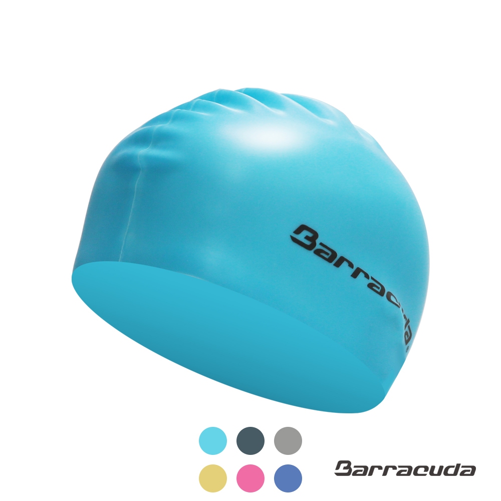 【Barracuda 巴洛酷達】矽膠泳帽 Flat Silicone Cap