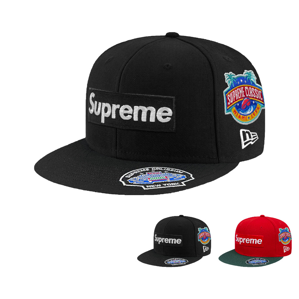 SUPREME X NEW ERA 59FIFTY 5950 SPORTS LOGO 多色 棒球帽 ⫷ScrewCap⫸