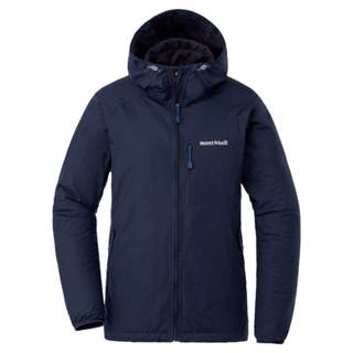 [阿爾卑斯戶外 三峽] montbell 女 Light Shell Hooded 連帽保暖風衣 石墨灰 1106646