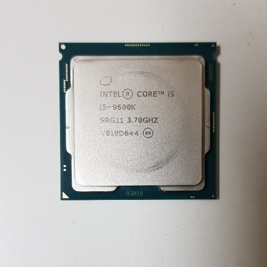 intel Core i5 9600K 1151腳位 CPU 附銅芯散熱風扇 2手良品