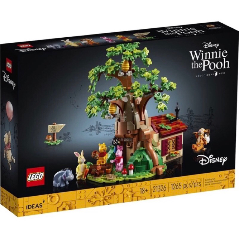 可刷卡 樂高 LEGO 21326 ，IDEAS 小熊維尼 Winnie the Pooh