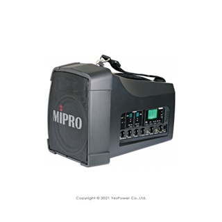 【含稅＊來電優惠送背包】MA-200D MIPRO 雙頻道大聲公無線喊話器