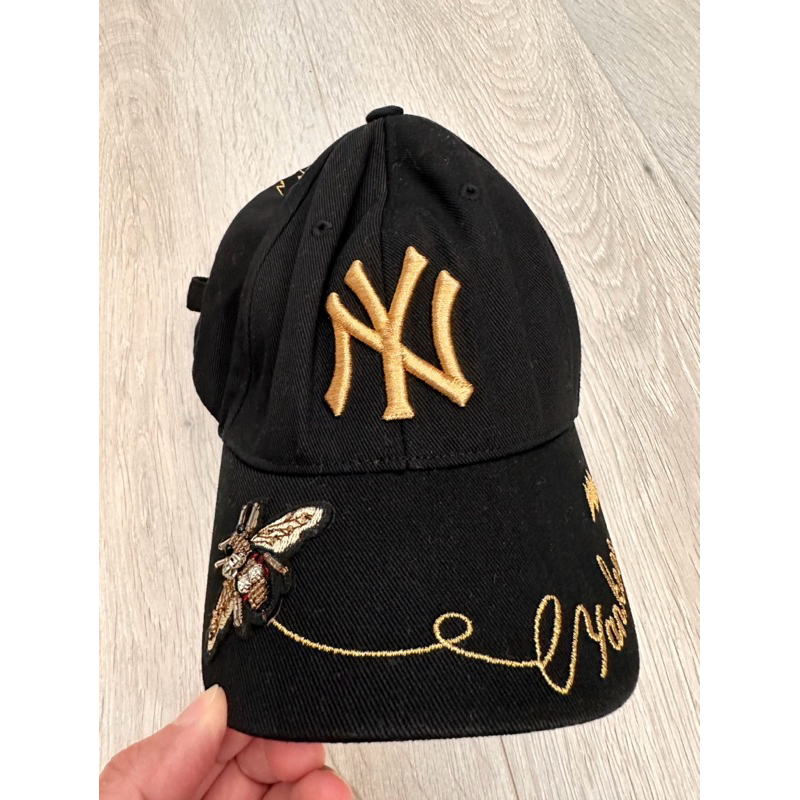韓國連線款 韓國 MLB 帽子 棒球帽 遮陽帽 MLB連帽 鴨舌帽 NY帽  洋基小蜜蜂刺繡棒球帽