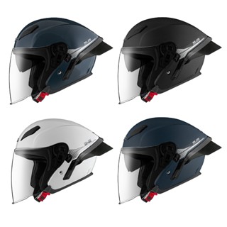 【ZEUS瑞獅】安全帽 ZS 631 BS2 素色 新型號 內襯全可拆 雙鏡 半罩 安全帽 3/4罩