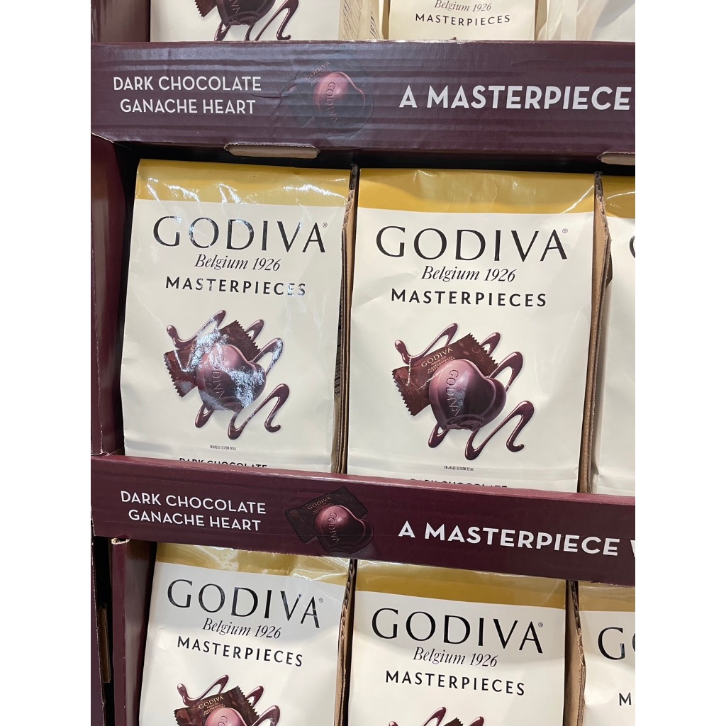 現貨日本Costco Godiva 心型黑巧克力