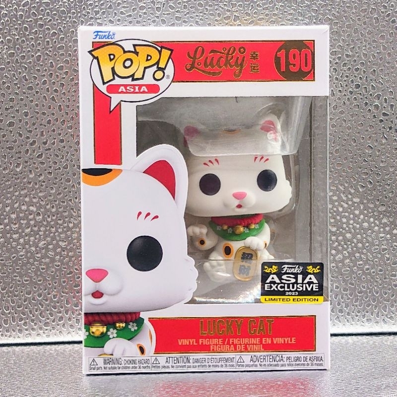 Funko pop 招財貓 幸運貓 亞洲限定 Lucky Cat 搖頭公仔