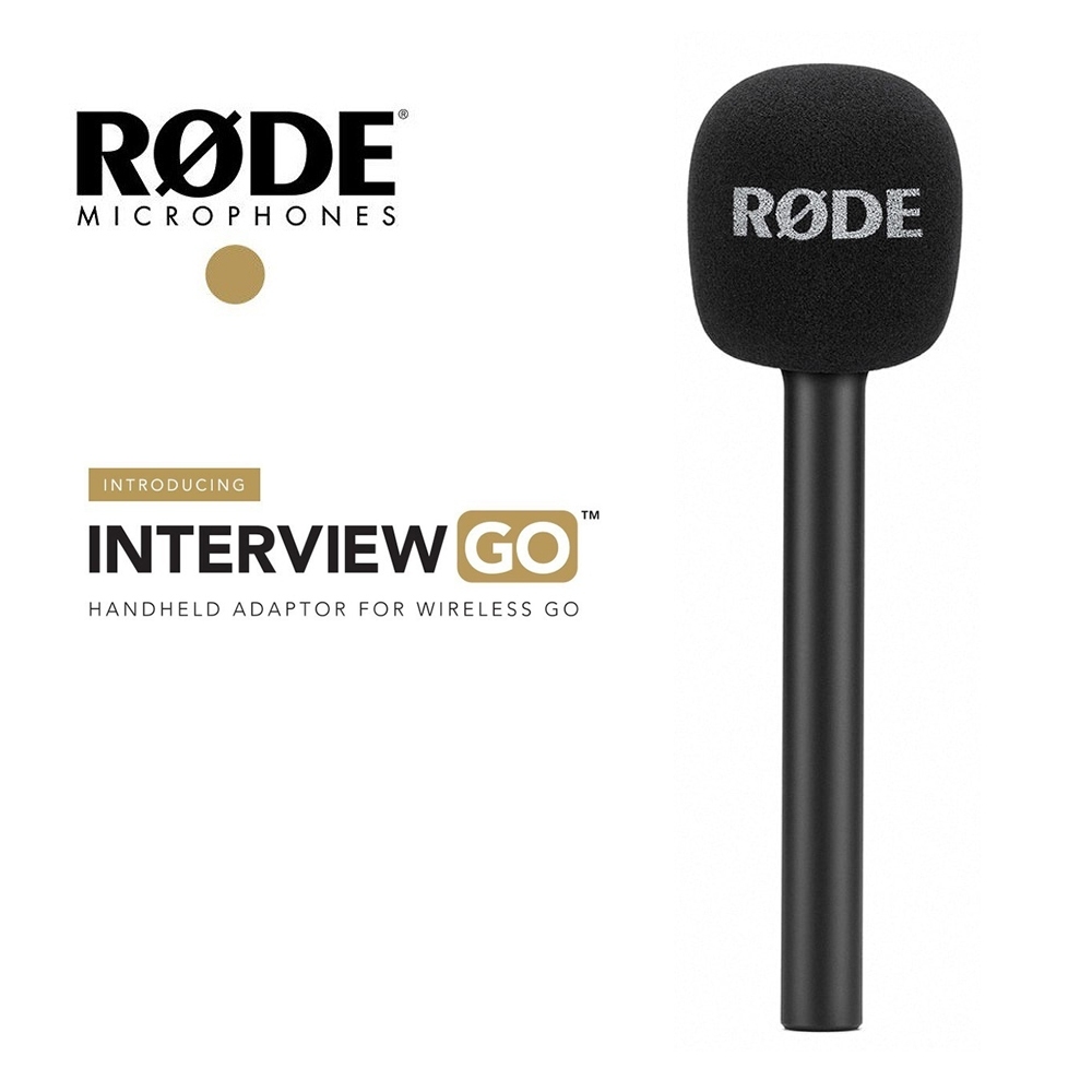 【eYe攝影】現貨 RODE Interview GO 麥克風支架 採訪配件 WIRELESS GO II 麥克風轉接座