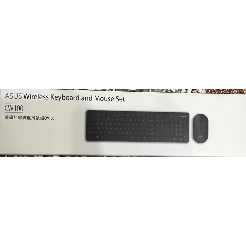 ASUS 華碩無線鍵盤滑鼠組 CW100 鍵盤 無線鍵盤