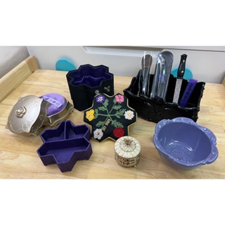 anna sui 安娜蘇 蜜粉 蜜粉刷 修容刷 腮紅刷 首飾盒 戒指盒 珠寶盒 彩妝收納盒 面膜碗 化妝碗 絕版 磨甲
