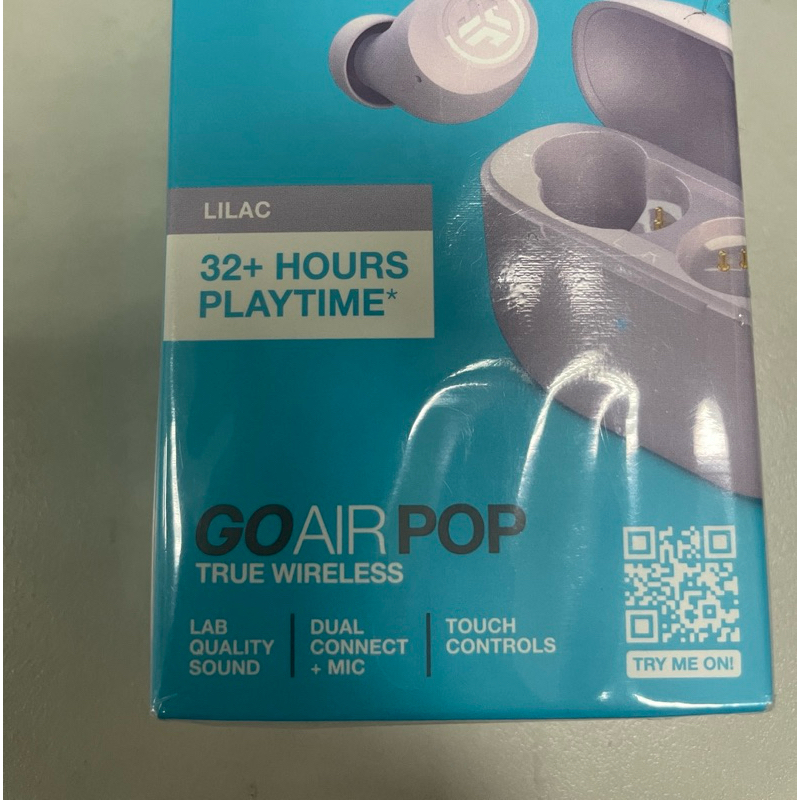 2024年JLab Go Air POP 真無線藍牙耳機丁香紫色 防水 攜帶方便 運動耳機 無線耳機