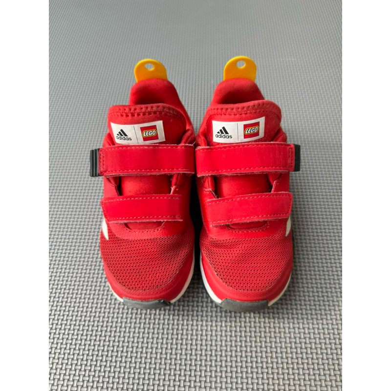 二手商品 adidas 愛迪達 LEGO x Sport DNA 男女童鞋 US 7.5 (14cm)  樂高 魔鬼氈