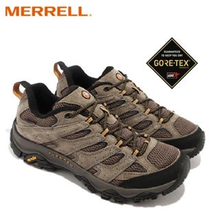 【MERRELL 美國】男 MOAB 3 GORE-TEX 登山鞋 駝色 ML035805 低筒 防水 黃金大底