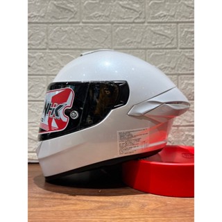 『新兄弟帽店』實體店 ✨現貨✨NHK K5R 素色 珍珠白 功能性最好的入門帽款 高通風 低風切 亞版 全罩式安全帽