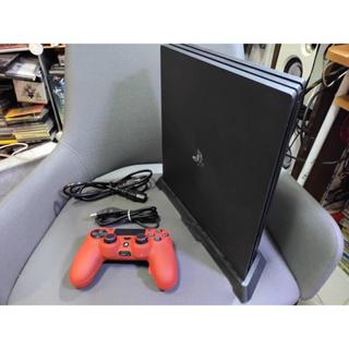 機況佳送直立架 PS4 PRO主機 CUH-7117B 1TB黑 系統10.01 +2線 可搭原副廠手把搖桿 充電座