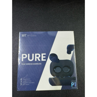 現貨【Miuzic沐音】Pure P1現貨/輕時尚低音環繞真無線藍牙耳機/深藍