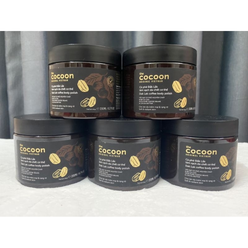 （預購）Cocoon Vietnam 越南純素保養品～越南咖啡身體去角質～Vietnam-DakLak-coffee