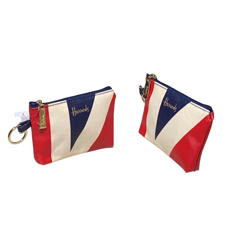 預購Harrods 英國國旗風零錢包、購物袋