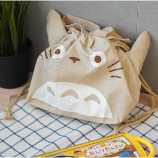 日本 SKATER 宮崎駿 龍貓 抽繩束口便當袋 午餐袋 吉卜力 豆豆龍 上班上課 郊遊野餐 收納袋 整理袋 手提袋