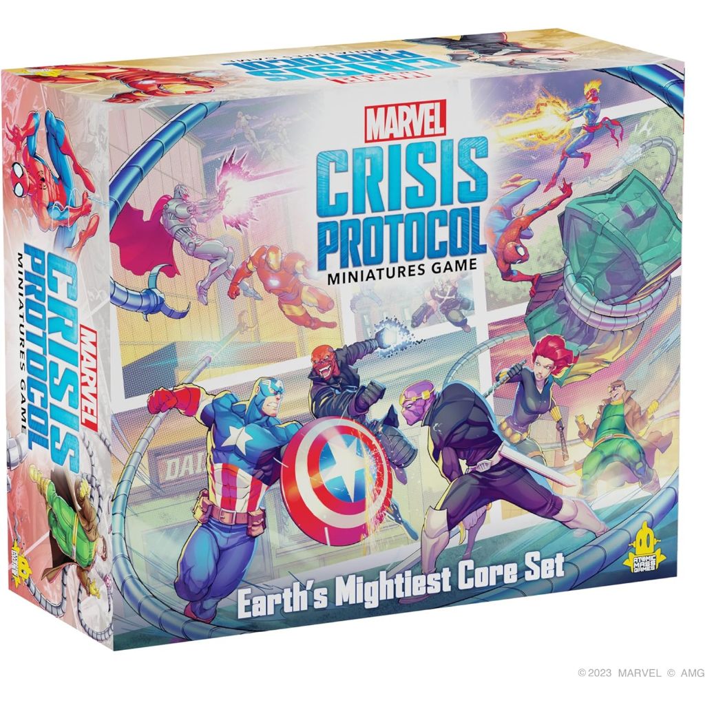 代購 桌遊 漫威 Marvel: Crisis Protocol Earth's Mightiest CORE Set